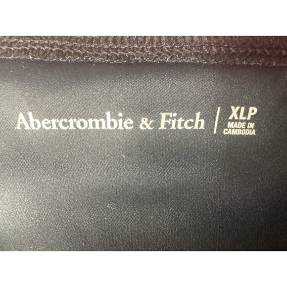 Abercrombie & Fitch XLP Womens Black Strappy Dress  Polyester & Elastane Blend - Picture 4 of 12